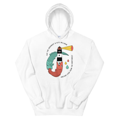 Kay The Aquanaut & Kitz Willman - 'Ancient Fish From the Northwest' Hoodie