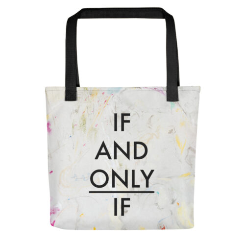 soso and Maki - 'If and Only If' Tote bag
