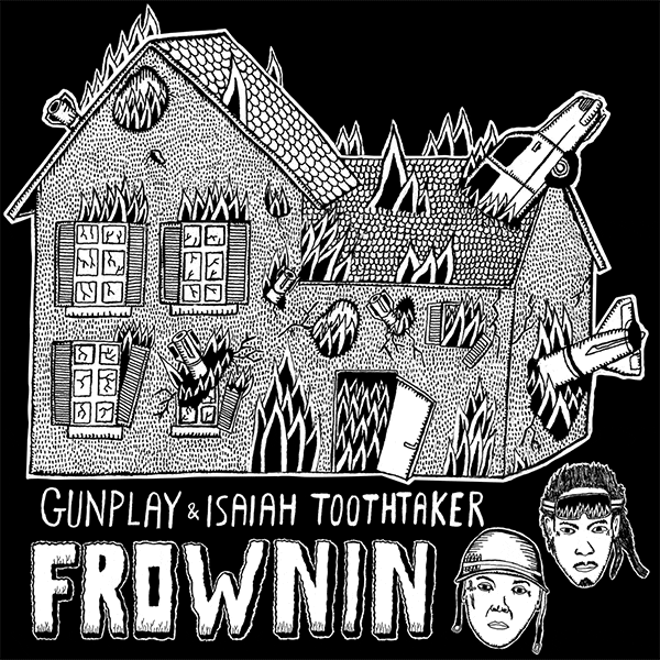 Gunplay + Isaiah Toothtaker - "Frownin" (Blue Sky Black Death remix)