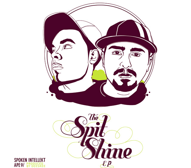 Spoken Intellekt & Ape9 - The Spit Shine EP (Prod. by Deeskee)